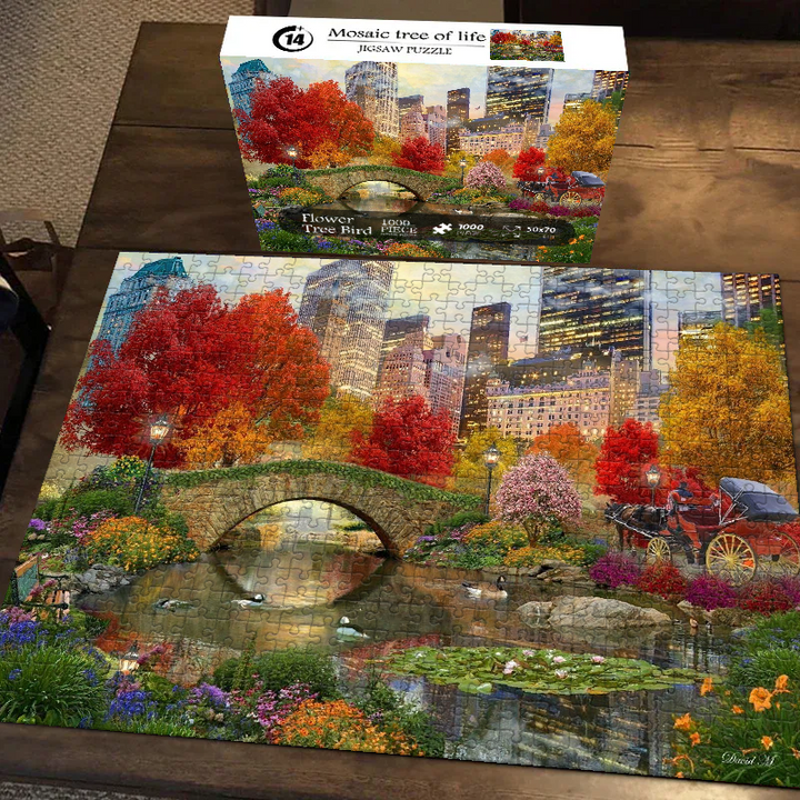 Central Park Paradise Jigsaw Puzzle 500 1000 Pieces