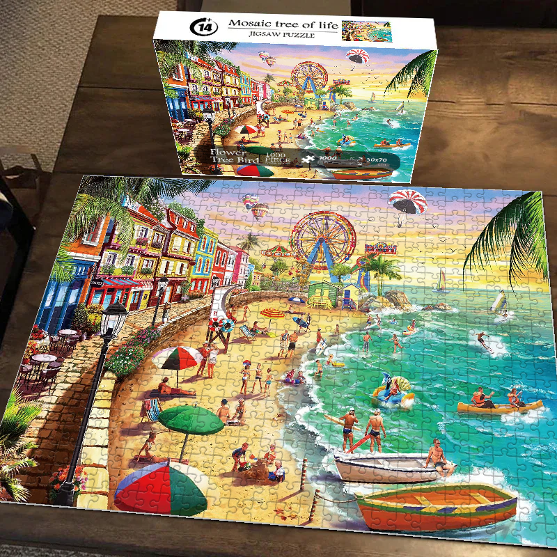 Central Park Paradise Jigsaw Puzzle 500 1000 Pieces