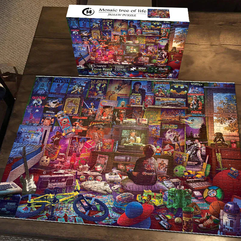 Blockbuster Era Jigsaw Puzzle 500 1000 Pieces