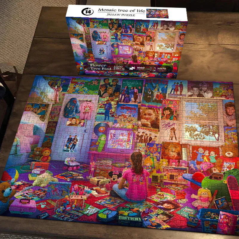 Back to 80s Dreamland Jigsaw Puzzle 500 1000 Pieces