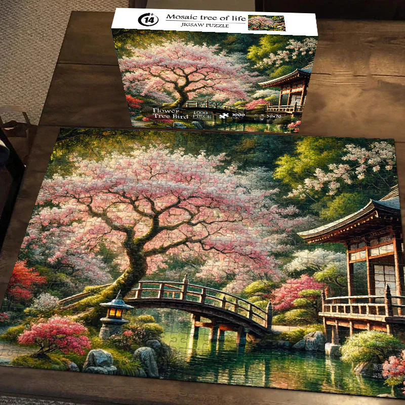 Serenity in Bloom Jigsaw Puzzle 500 1000 Pieces