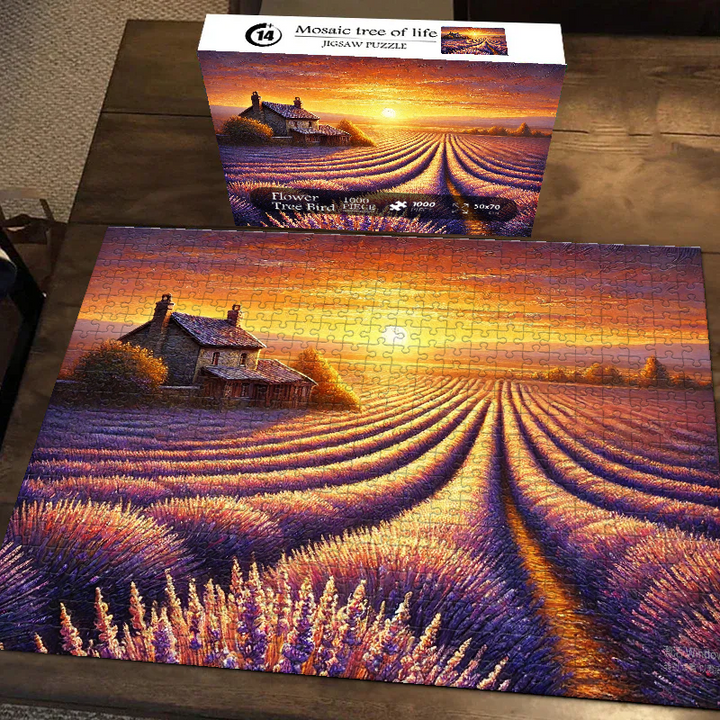 Lavender Dreams Jigsaw Puzzle 500 1000 Pieces