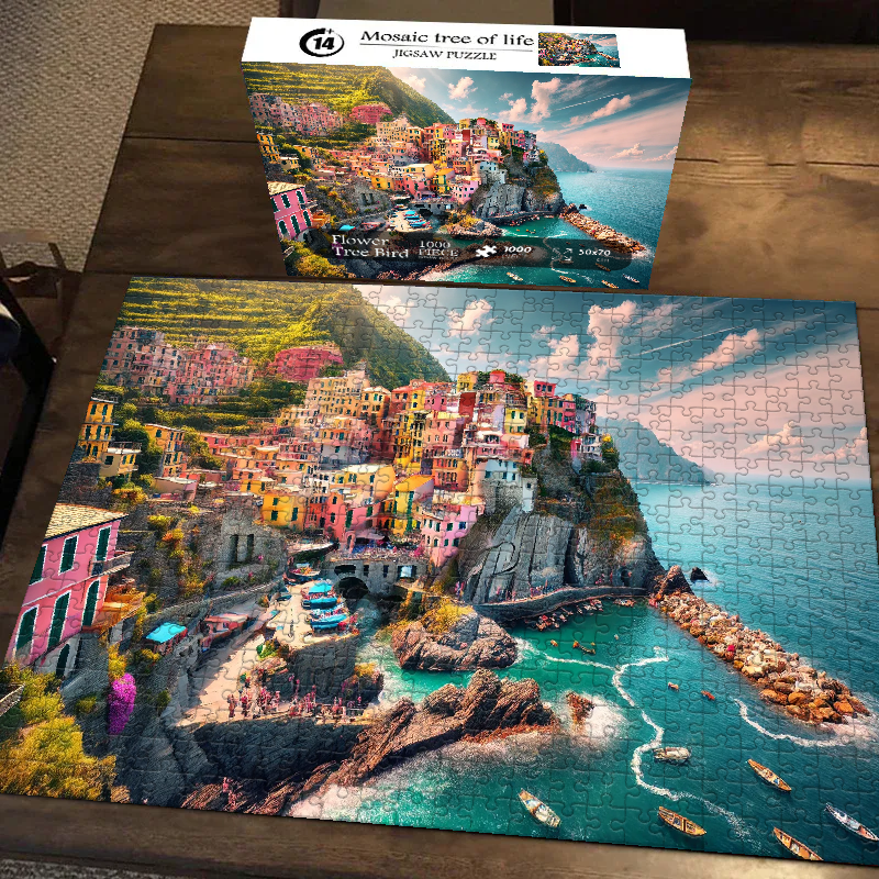 Sunset Shores Jigsaw Puzzle 500 1000 Pieces