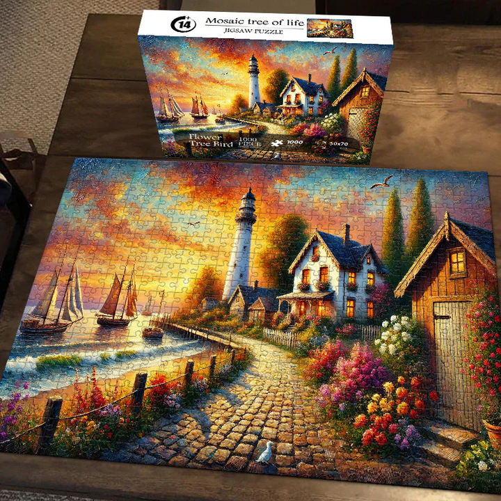 Sunset Shores Jigsaw Puzzle 500 1000 Pieces