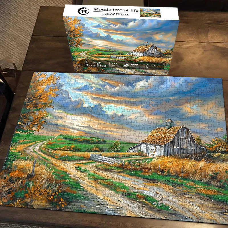 Golden Fields Jigsaw Puzzle 500 1000 Pieces