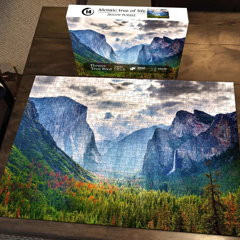 Valley of Light Jigsaw Puzzle 500 1000 Pieces