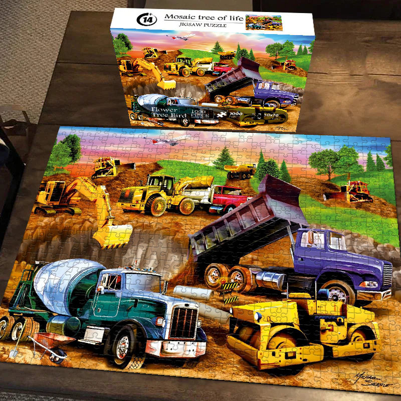 Dream Garage Jigsaw Puzzle 500 1000 Pieces