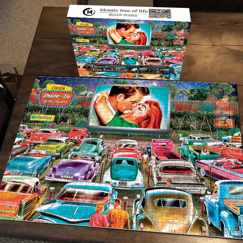 Dream Garage Jigsaw Puzzle 500 1000 Pieces