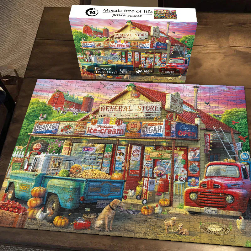 Christmas Delivery Jigsaw Puzzle 500 1000 Pieces