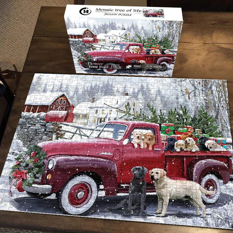 Christmas Delivery Jigsaw Puzzle 500 1000 Pieces