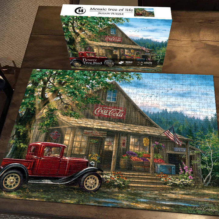 Country General Store Jigsaw Puzzle 500 1000 Pieces