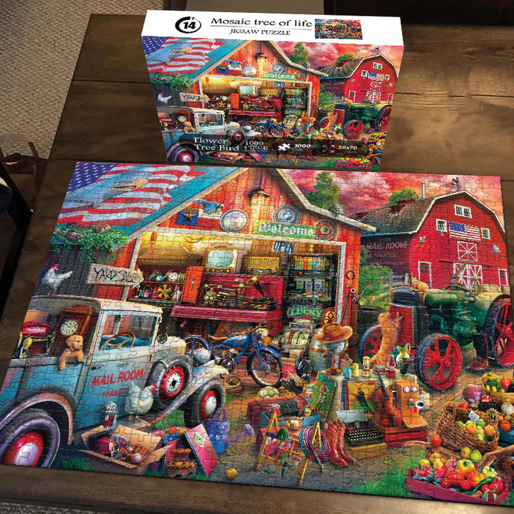 Country General Store Jigsaw Puzzle 500 1000 Pieces