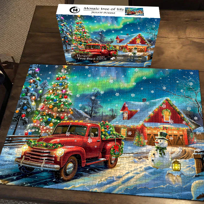 Christmas Cheer Jigsaw Puzzle 500 1000 Pieces