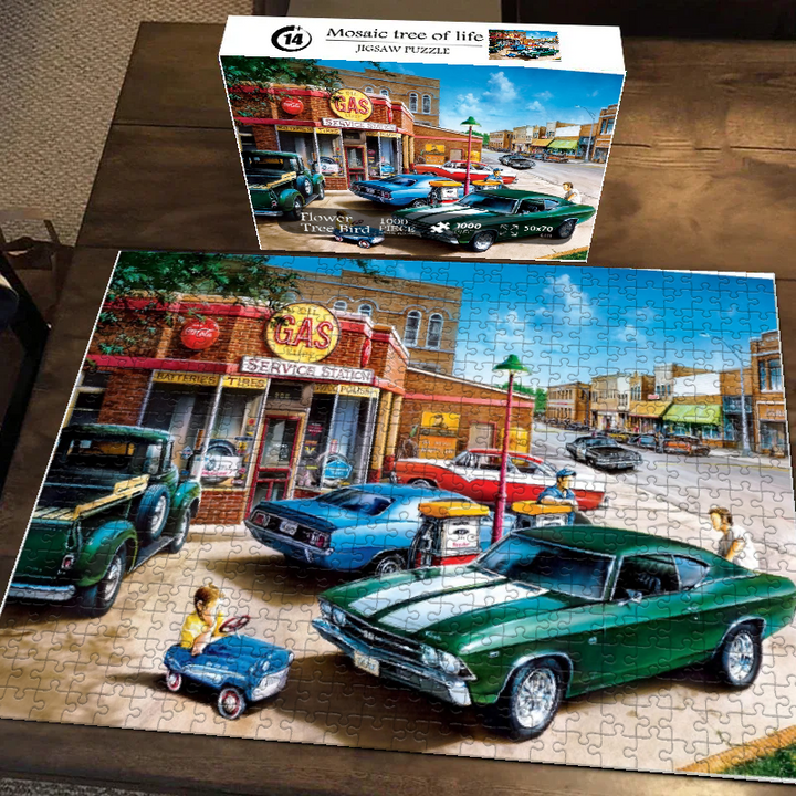 Company Camping Jigsaw Puzzle 500 1000 Pieces