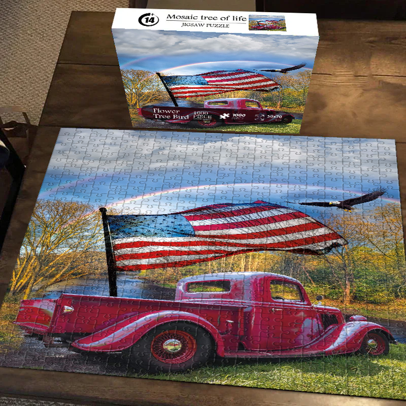 Company Camping Jigsaw Puzzle 500 1000 Pieces