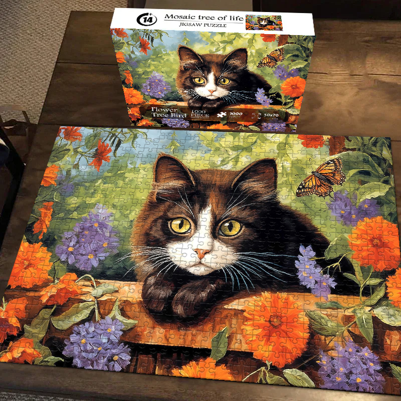 Garden Kittens Jigsaw Puzzle 500 1000 Pieces